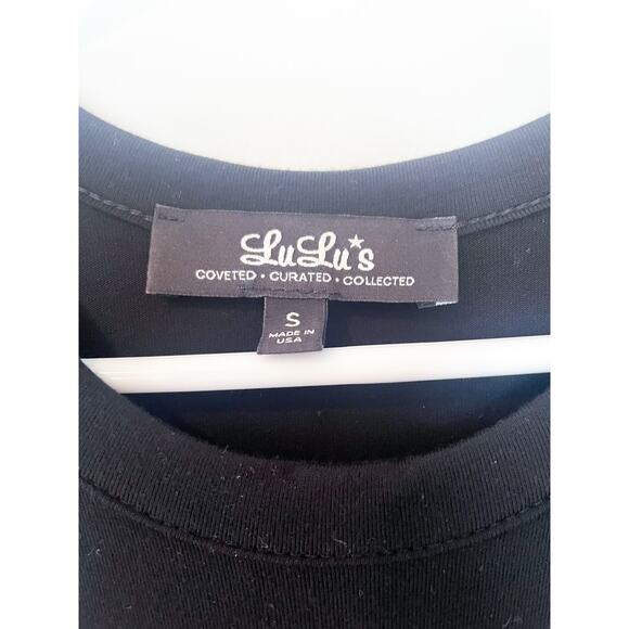 Lulu's Black Tank Maxi Dress Size Small - Picture 2 of 8